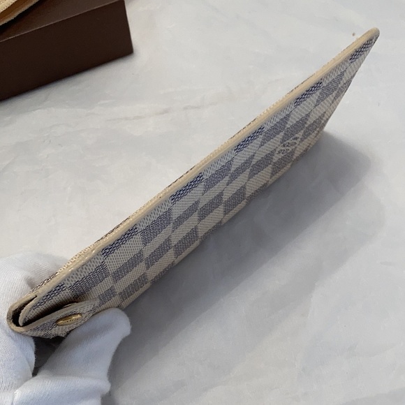 LOUIS Vuitton Damier Etui Lunettes Glasses case - Picture 8 of 12